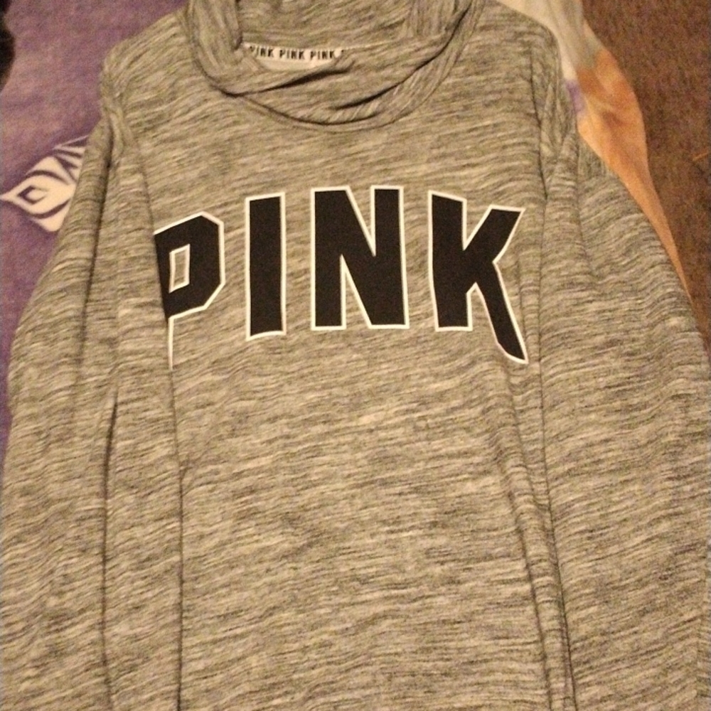Pink long sleeve sweater